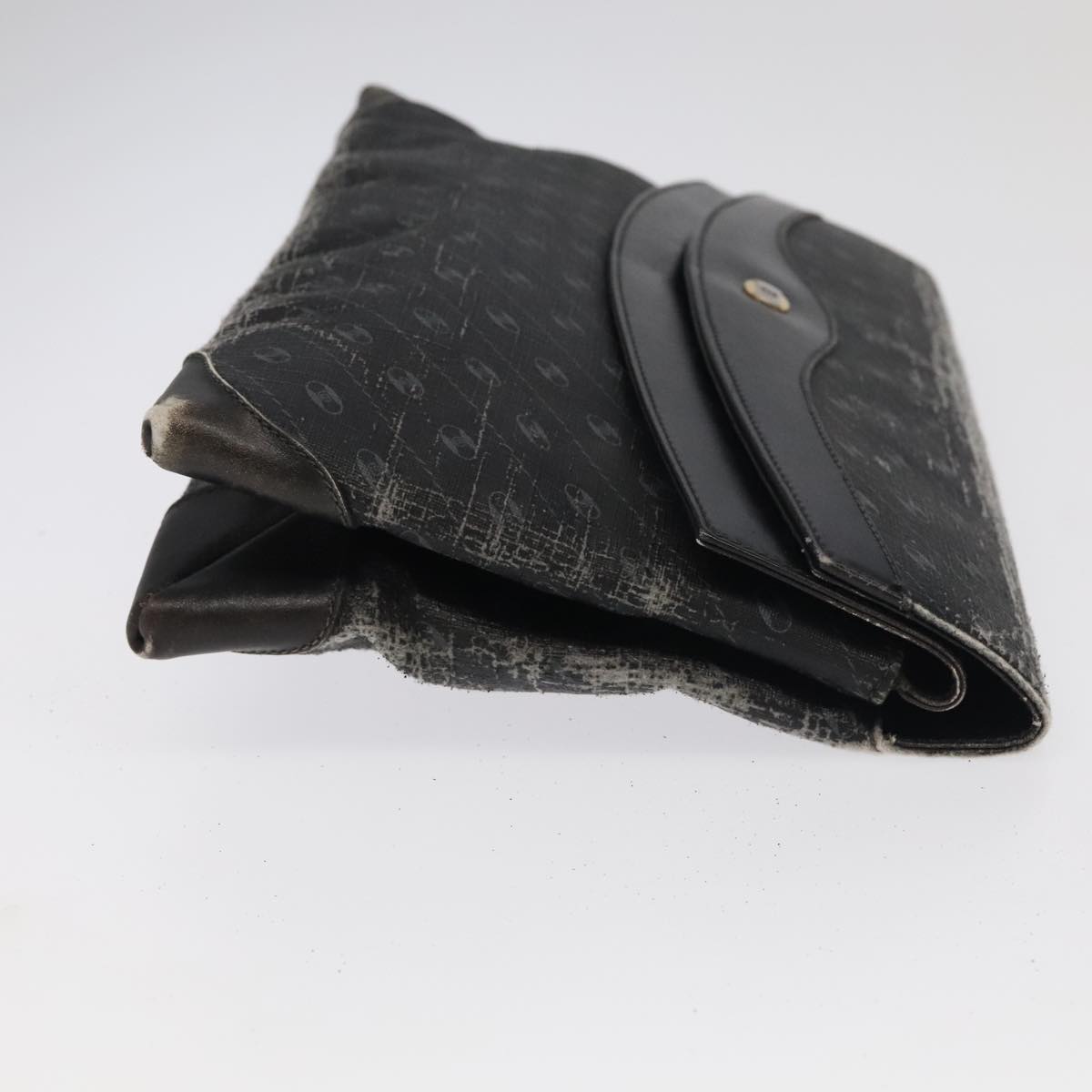 FENDI GUCCI Burberry Zucchino Bag Canvas PVC Enamel 3Set Black Brown ti2285