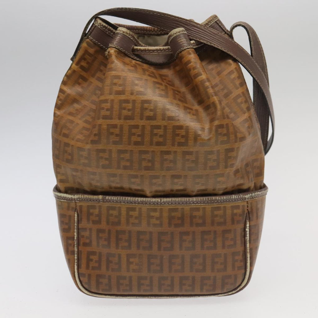 FENDI GUCCI Burberry Zucchino Bag Canvas PVC Enamel 3Set Black Brown ti2285