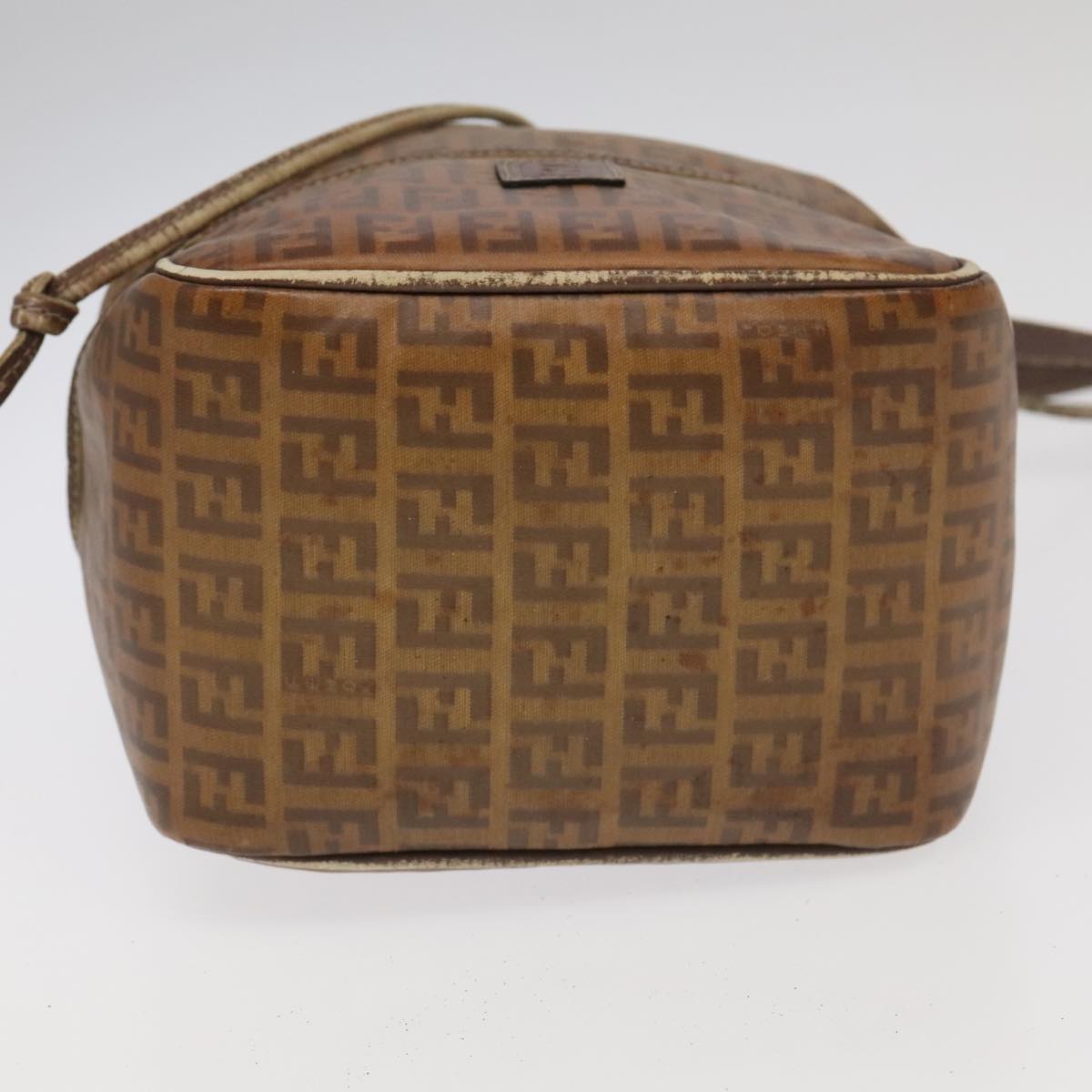 FENDI GUCCI Burberry Zucchino Bag Canvas PVC Enamel 3Set Black Brown ti2285