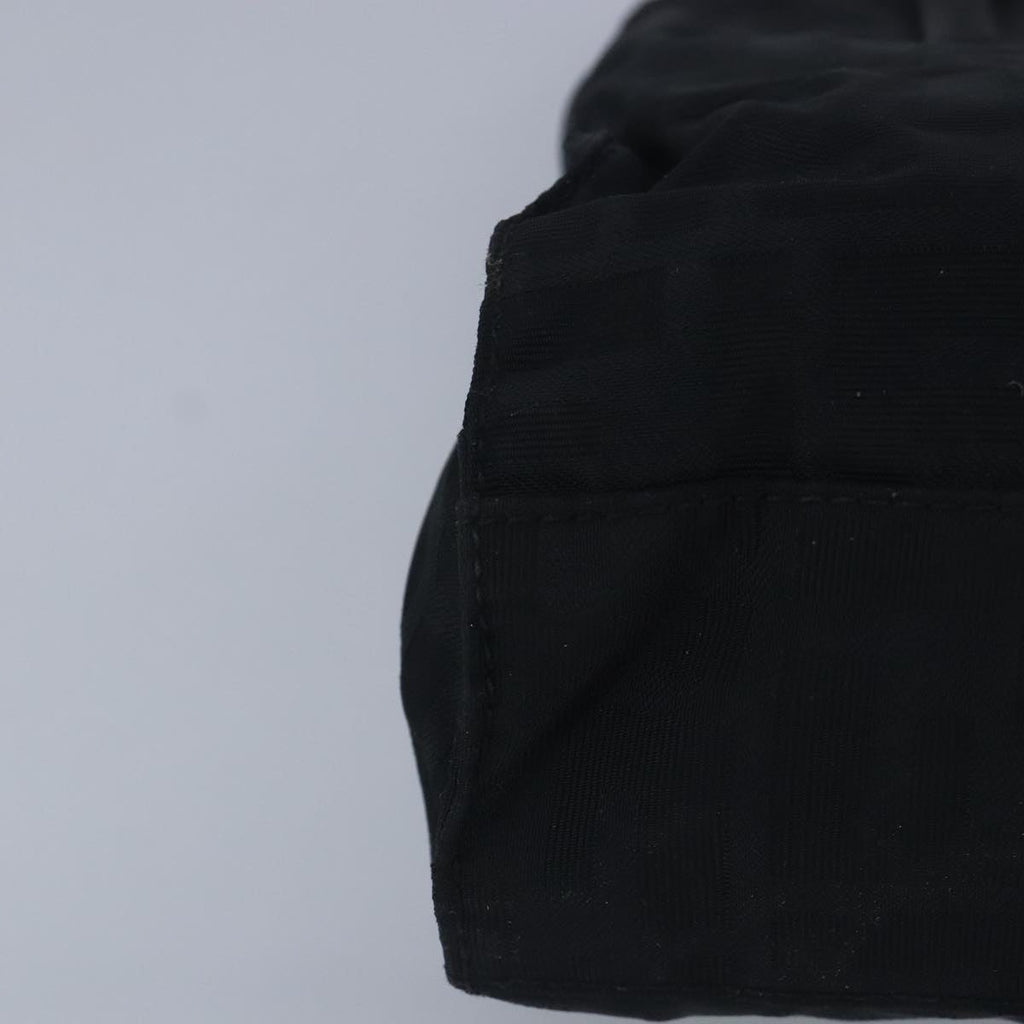 FENDI Zucca Canvas Hand Bag Nylon Black ti2314