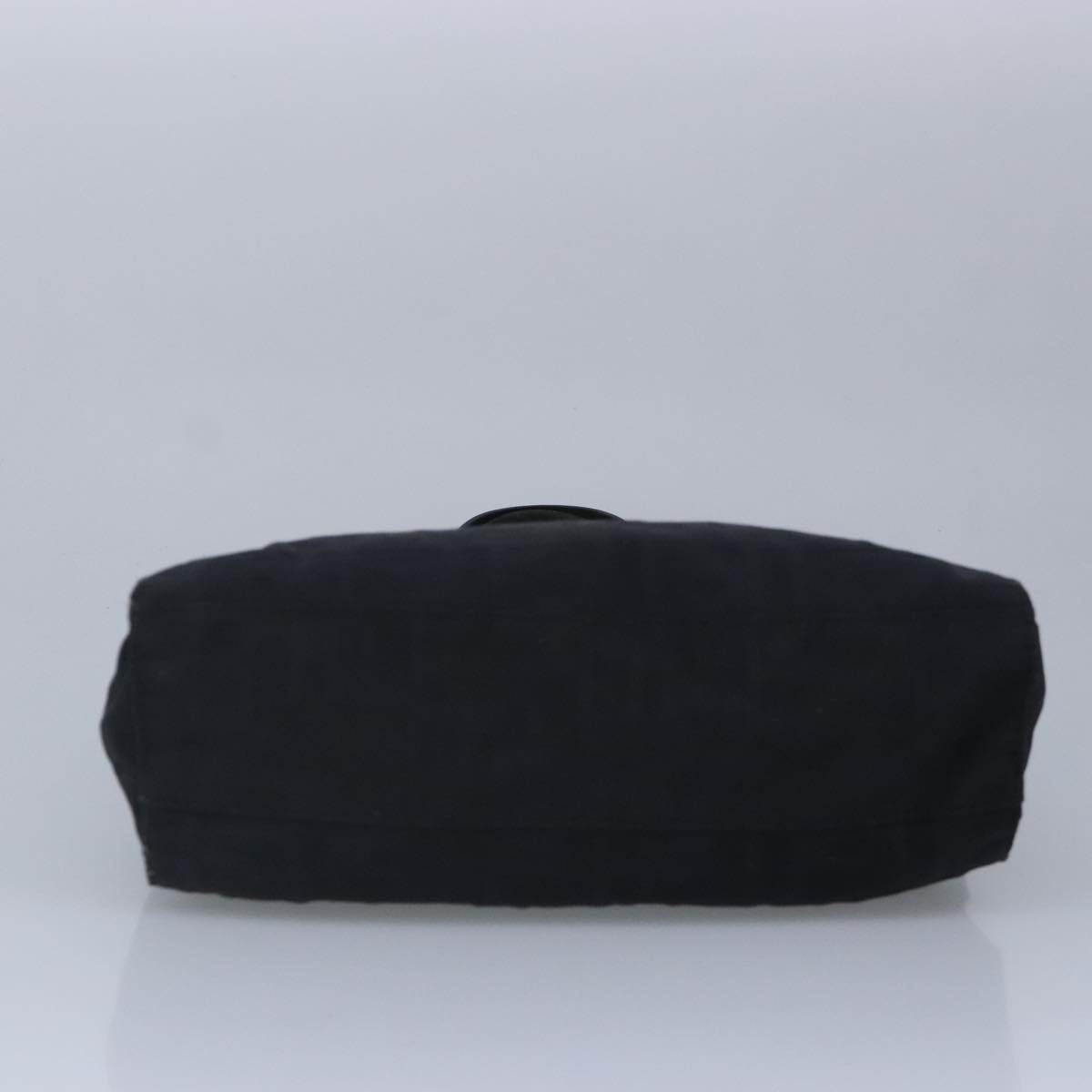 FENDI Zucca Canvas Hand Bag Nylon Black ti2314