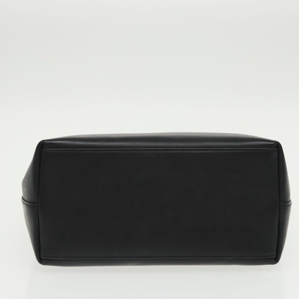 GUCCI Shoulder Bag Leather Black Silver 001 3298 ti2316