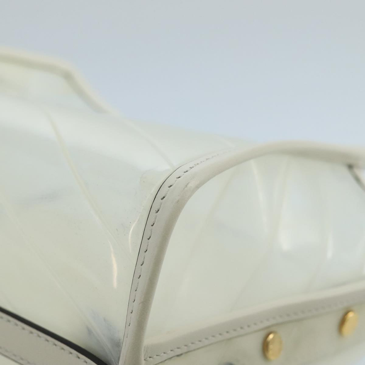 FENDI Bag Cover Vinyl Clear White ti2354