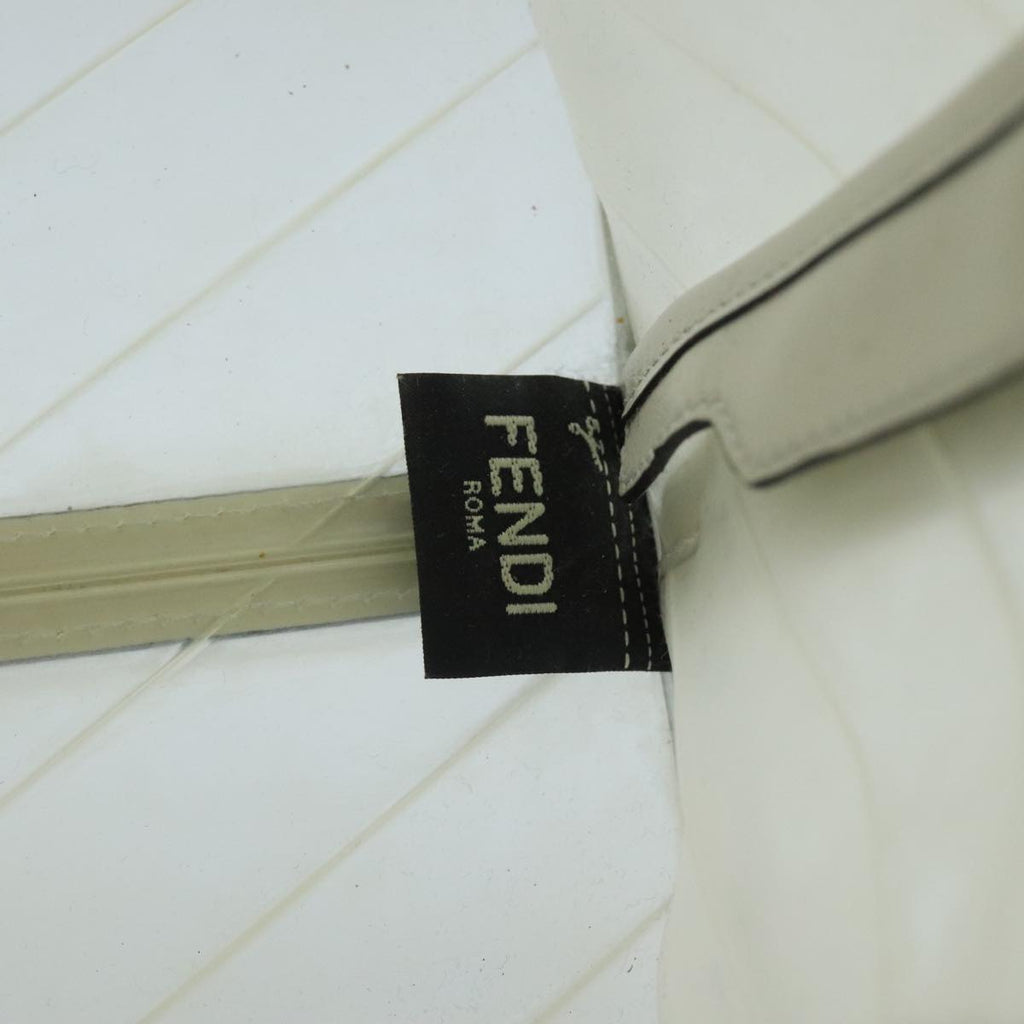 FENDI Bag Cover Vinyl Clear White ti2354