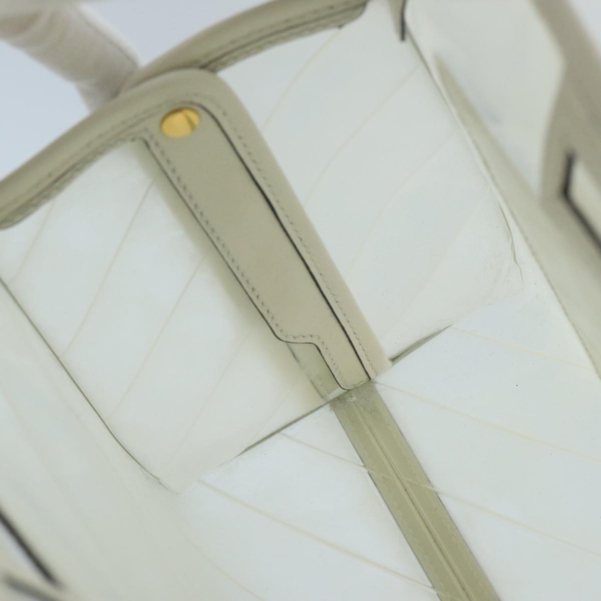 FENDI Bag Cover Vinyl Clear White ti2354