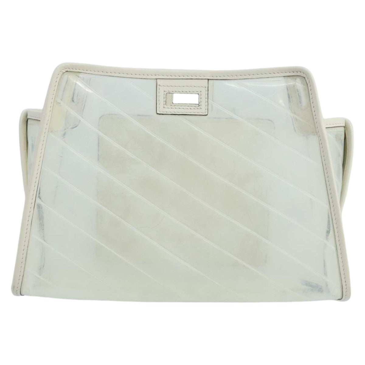 FENDI Bag Cover Vinyl Clear White ti2354