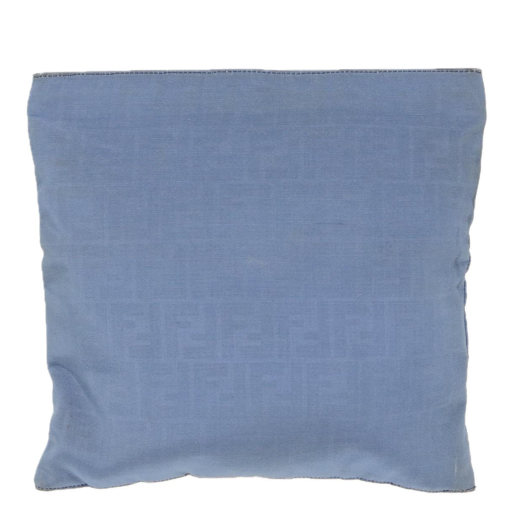 FENDI Zucca Canvas Clutch Bag Blue Gold ti2369