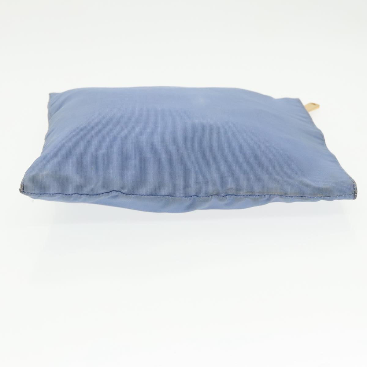 FENDI Zucca Canvas Clutch Bag Blue Gold ti2369