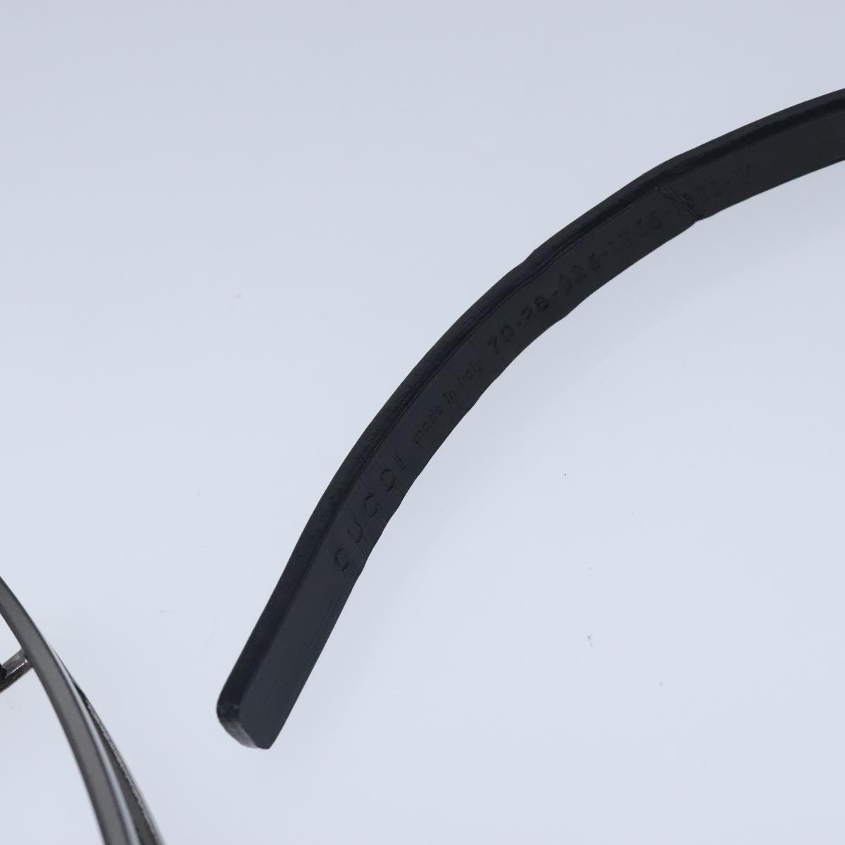 GUCCI Belt Leather 26.2""-28.1"" Brown ti2390