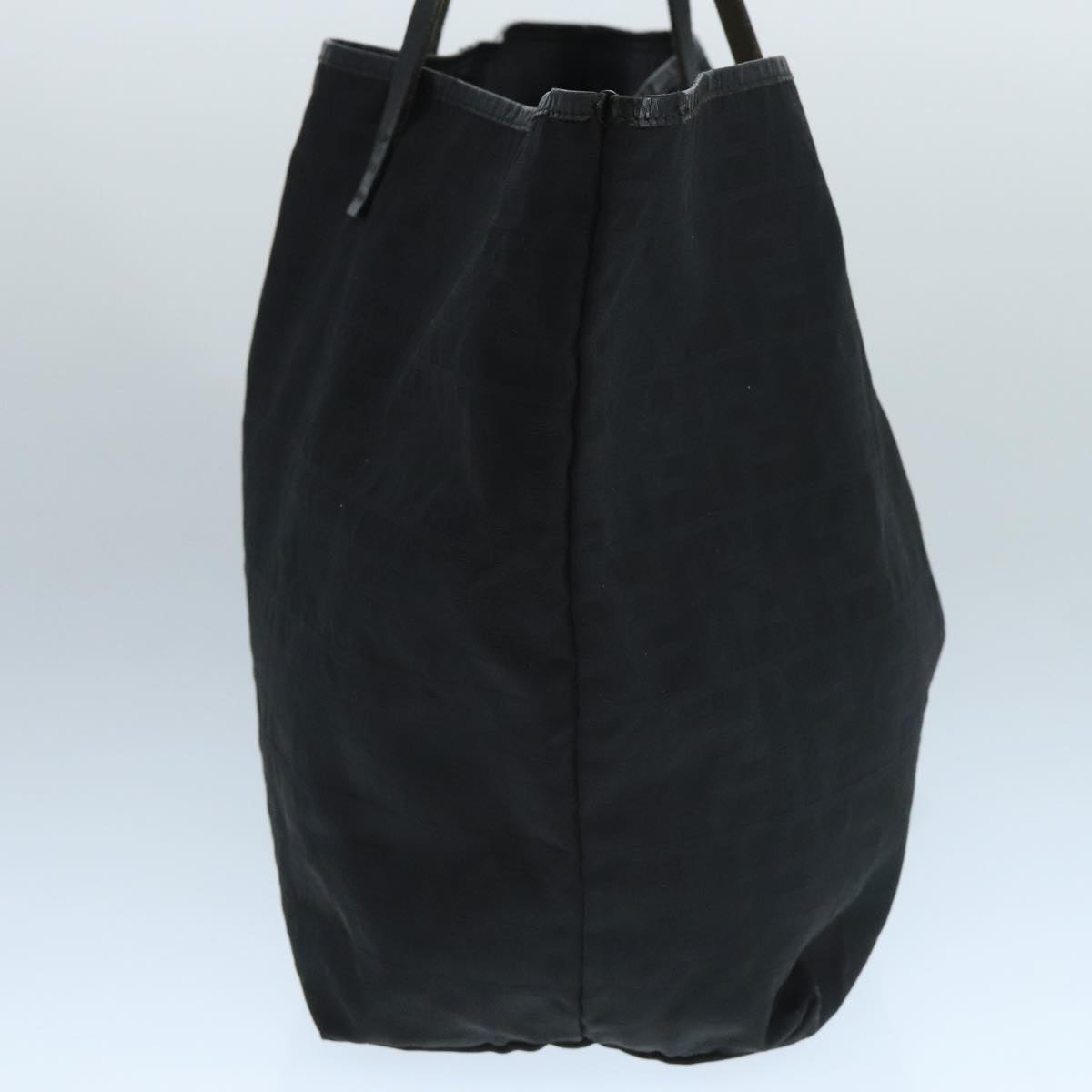 FENDI Zucca Canvas Shoulder Bag Black ti2516