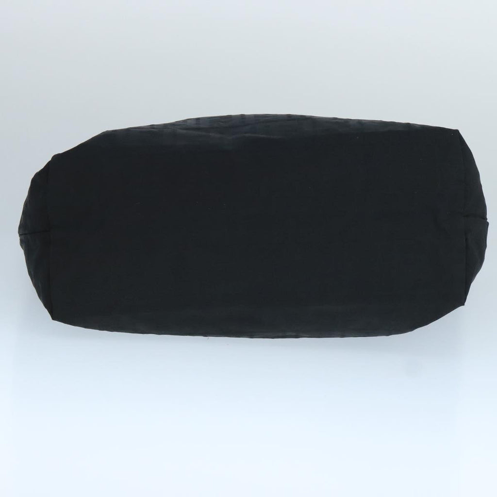 FENDI Zucca Canvas Shoulder Bag Black ti2516