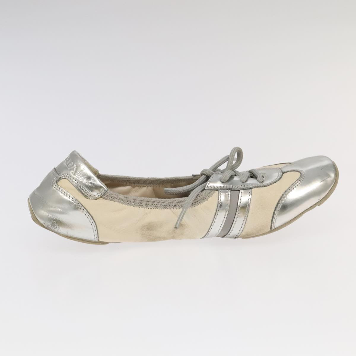 FENDI PRADA pumps Leather Suede 2Set Silver Red ti2529