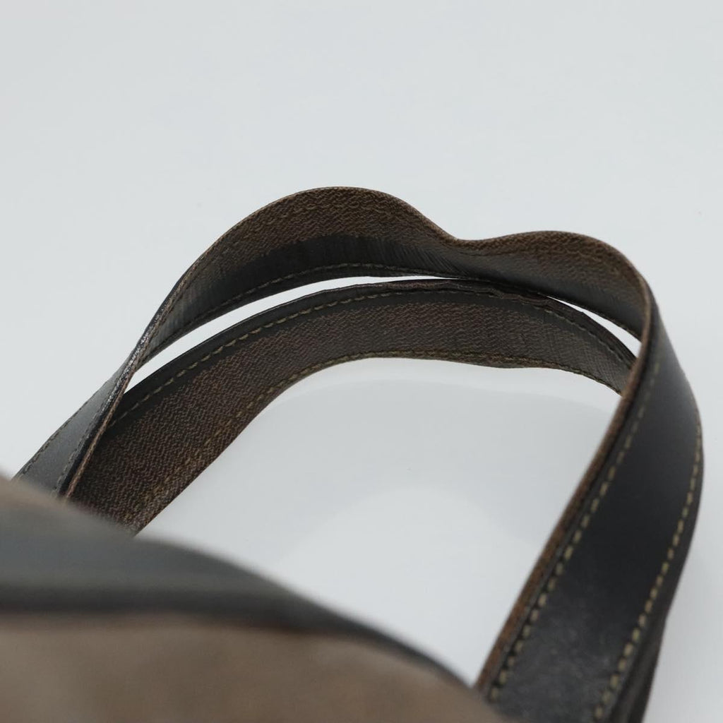 FENDI Pecan Canvas Hand Bag Coated Canvas Brown ti2732