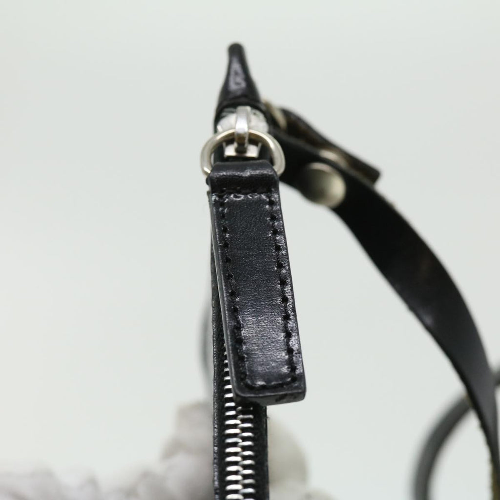 FENDI Zucca Canvas Tote Bag Nylon Black ti664