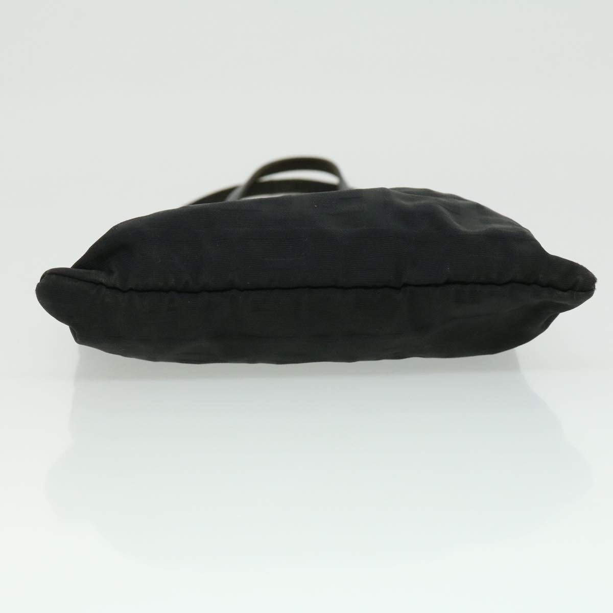 FENDI Zucca Canvas Tote Bag Nylon Black ti664