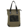 GUCCI GG Canvas Tote Bag Beige ti667