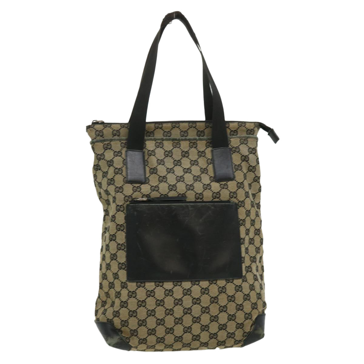 GUCCI GG Canvas Tote Bag Beige ti667