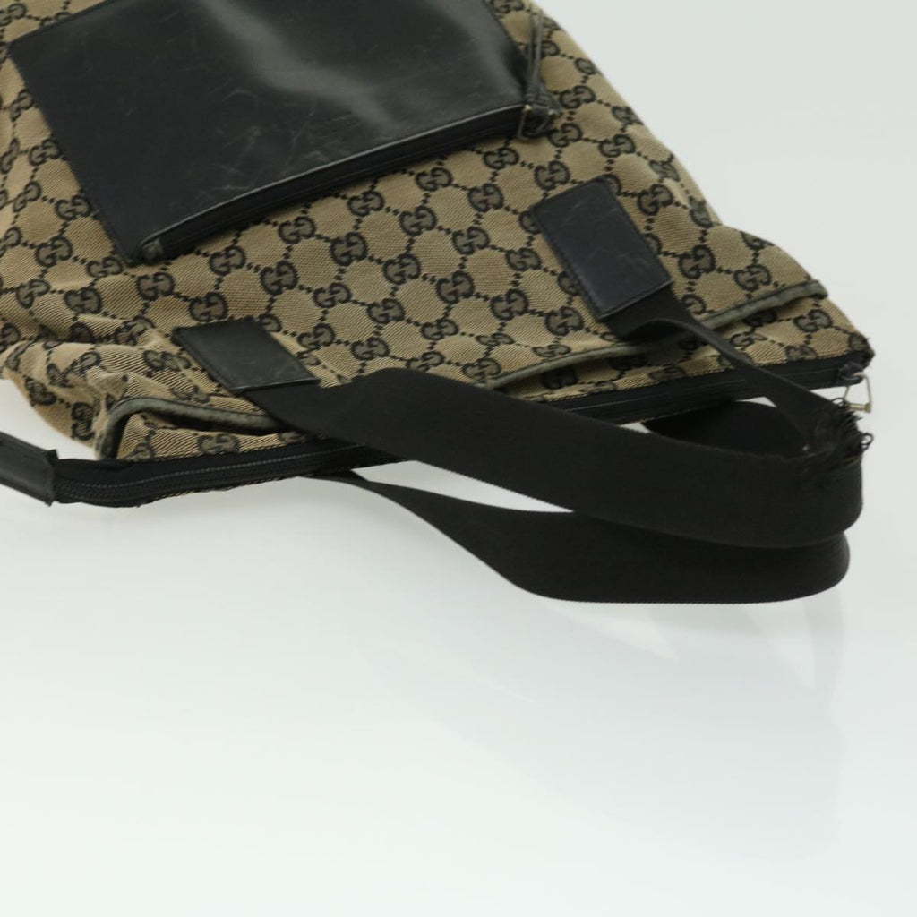 GUCCI GG Canvas Tote Bag Beige ti667