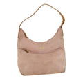 GUCCI Shoulder Bag Suede Pink ti668