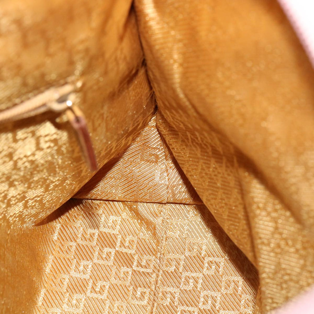 GUCCI Shoulder Bag Suede Pink ti668