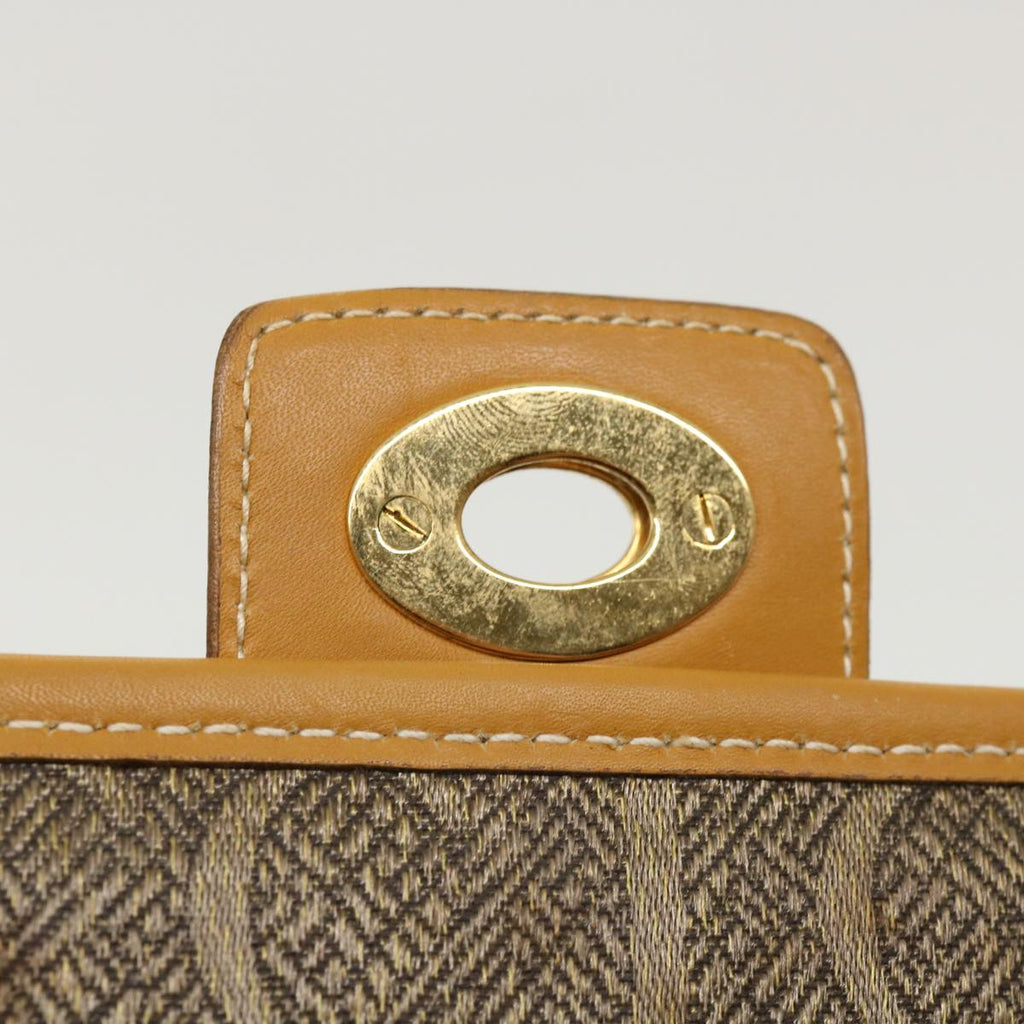 GUCCI Hand Bag Leather Brown 0001130274 ti674