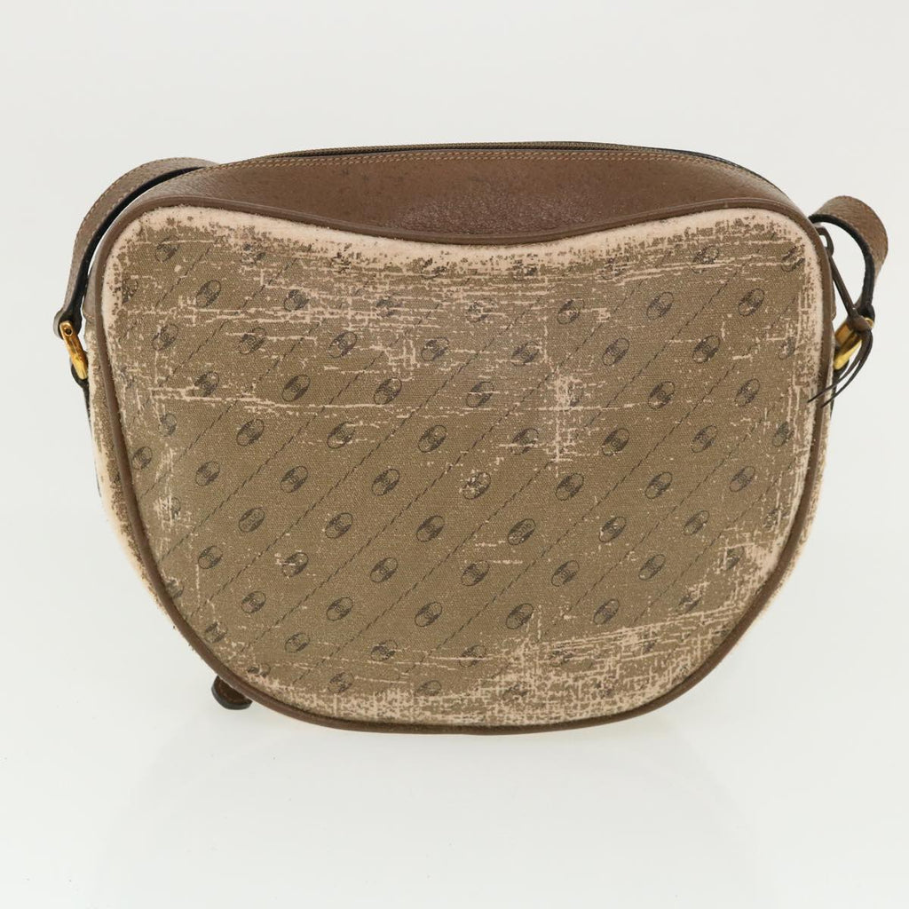 GUCCI Shoulder Bag PVC Leather 2Set Beige ti780