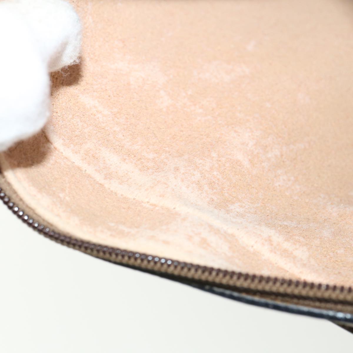 GUCCI Shoulder Bag PVC Leather 2Set Beige ti780