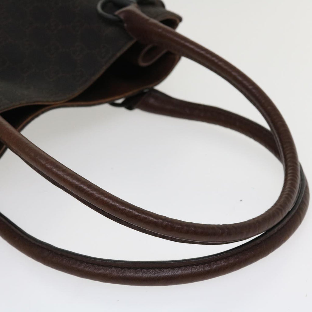 GUCCI GG Canvas Shoulder Bag Brown 101975 ti848