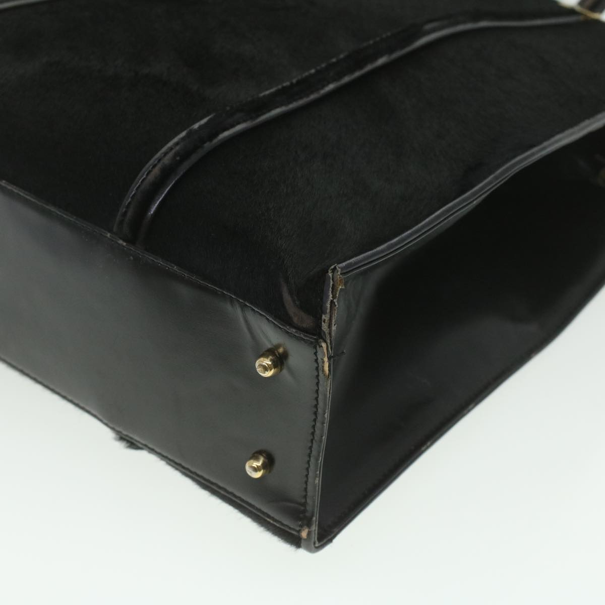 GUCCI Shoulder Bag Unborn Calf SkinLeather Black 002 406 0425 ti932