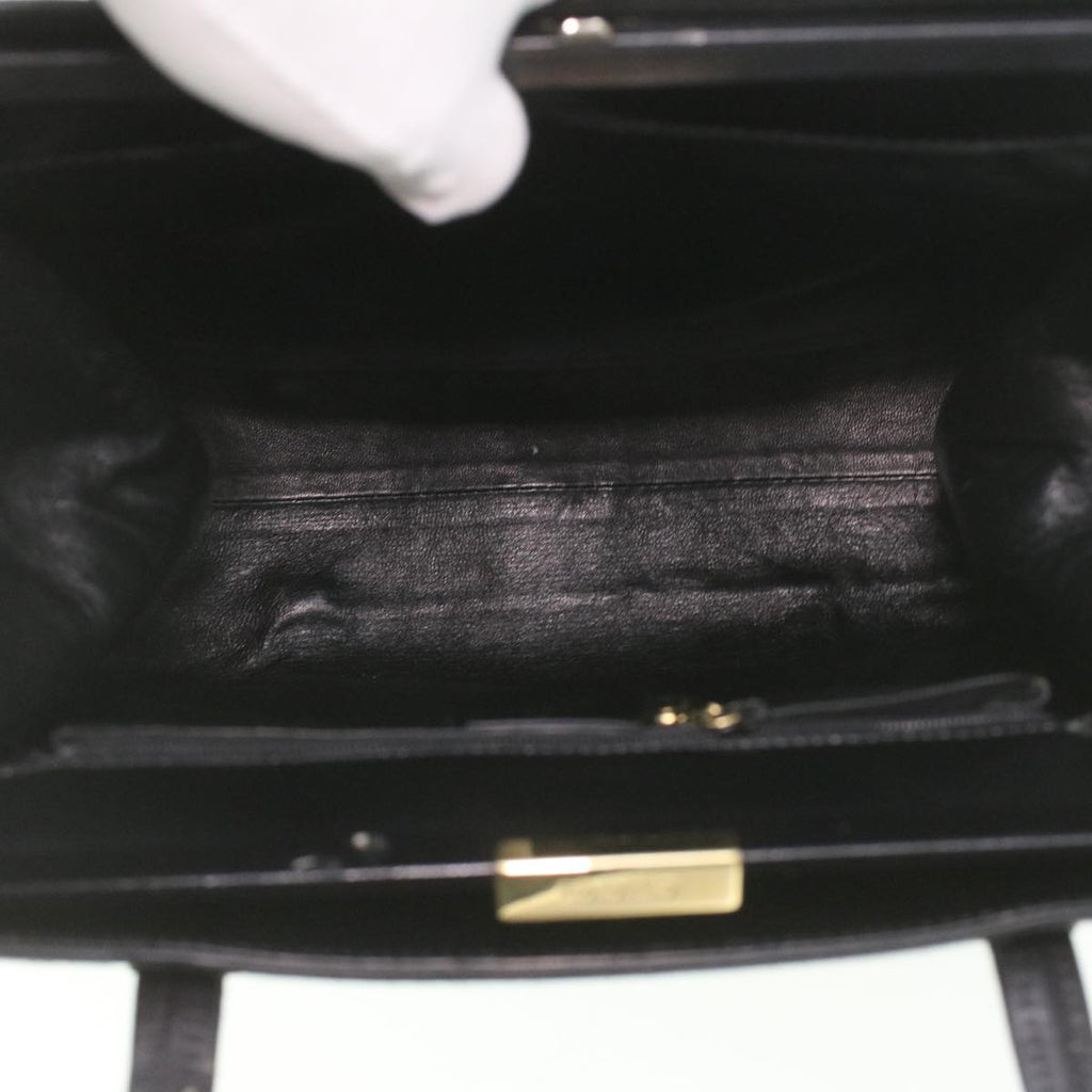 GUCCI Shoulder Bag Unborn Calf SkinLeather Black 002 406 0425 ti932
