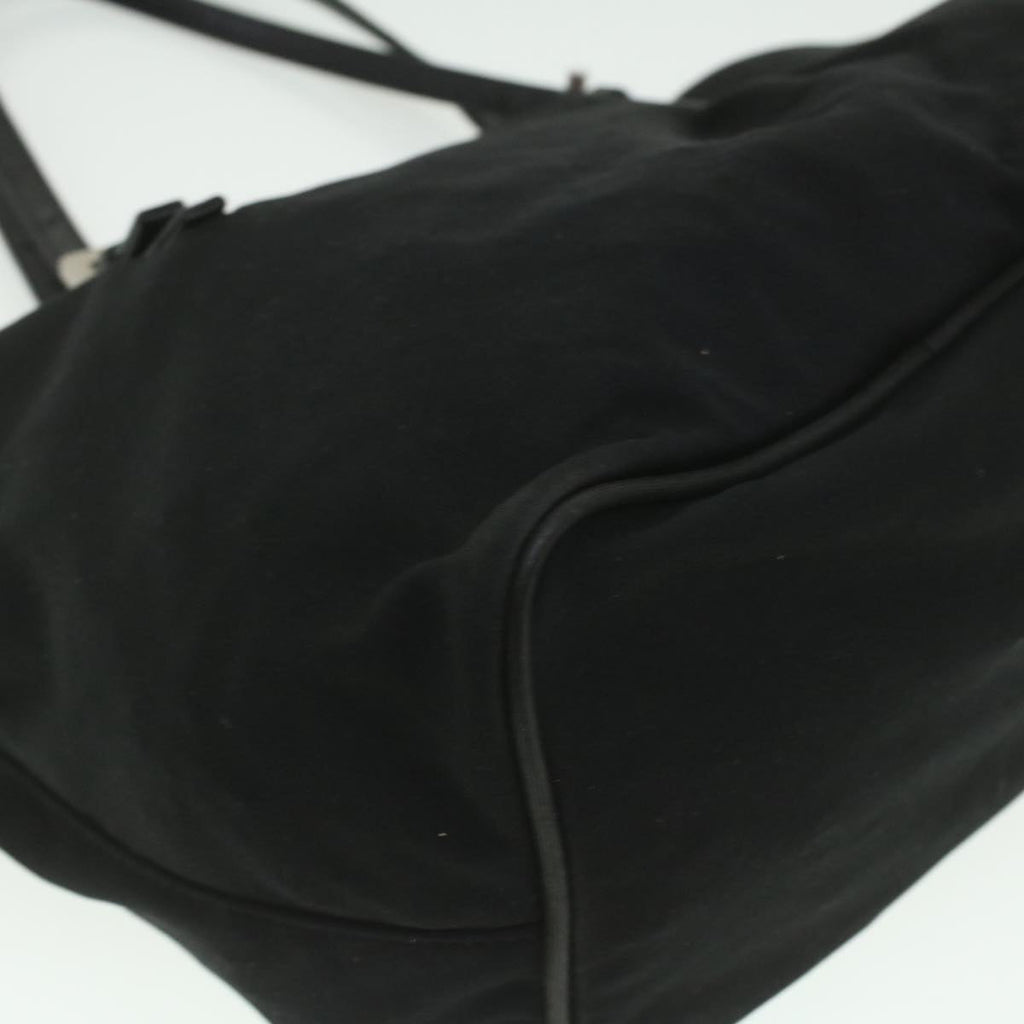 FENDI Hand Bag Nylon Black ti938