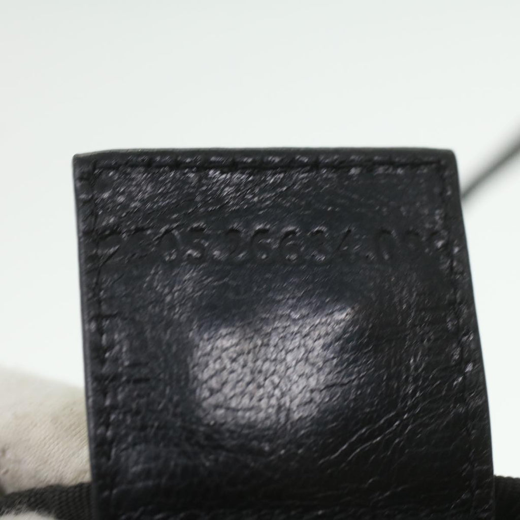 FENDI Hand Bag Nylon Black ti938