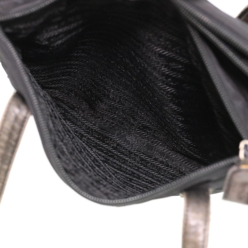 FENDI Shoulder Bag Nylon Black ti960