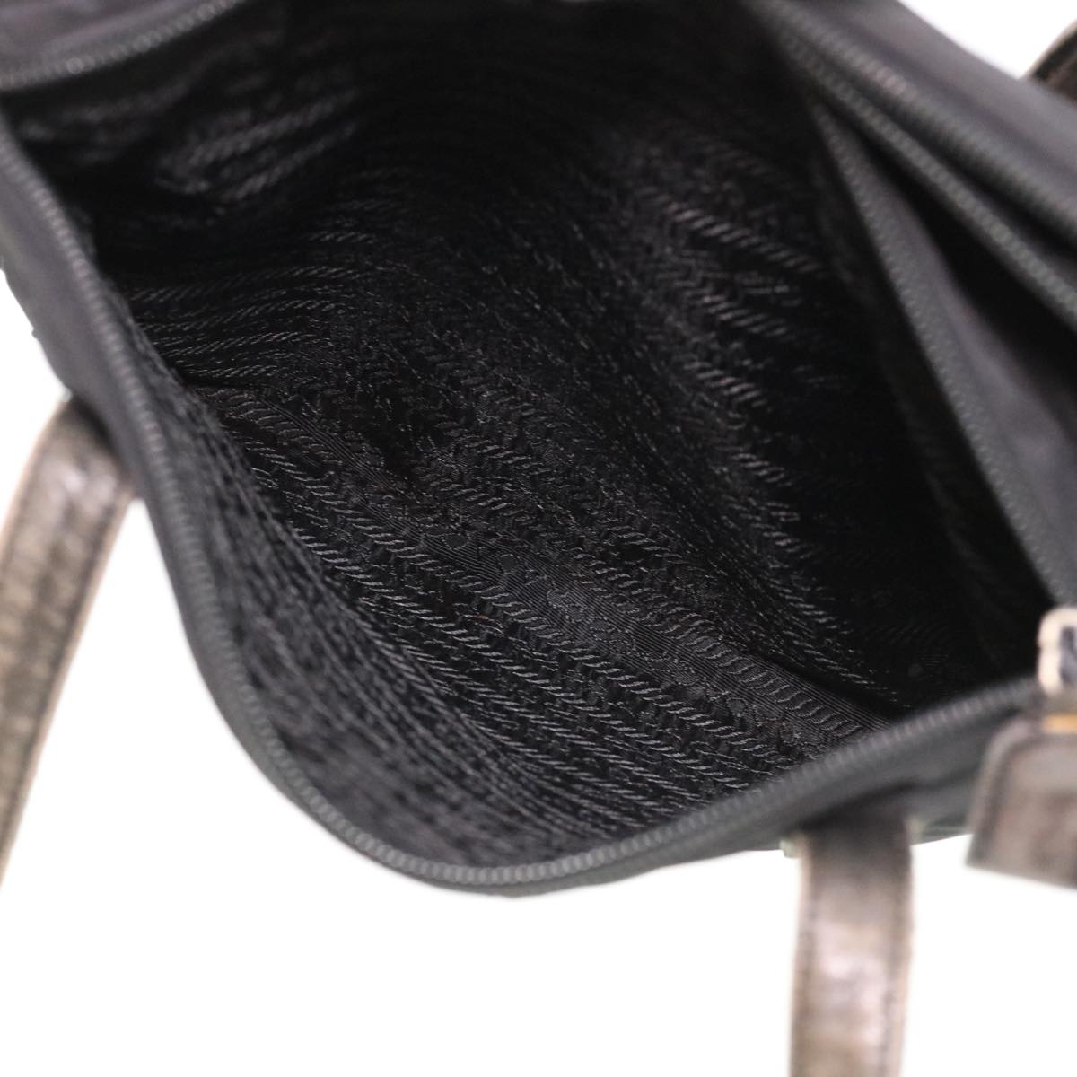 FENDI Shoulder Bag Nylon Black ti960