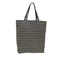 FENDI Zucchino Canvas Tote Bag Nylon Navy ti968