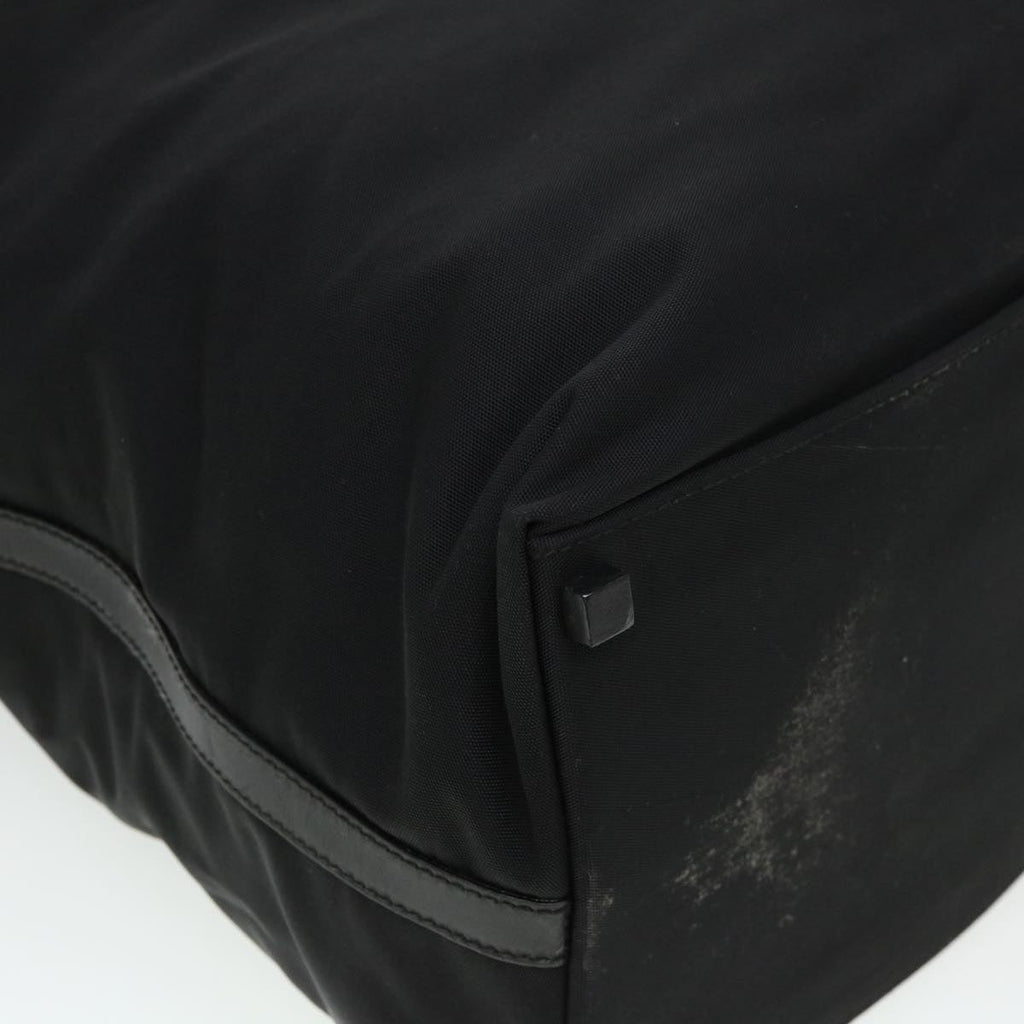 GUCCI Boston Bag Nylon Black ti971