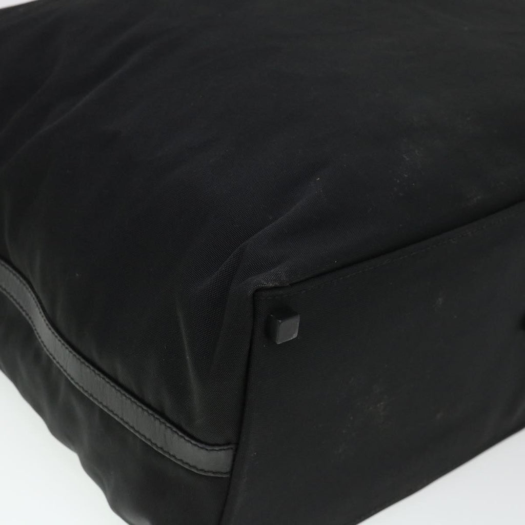 GUCCI Boston Bag Nylon Black ti971