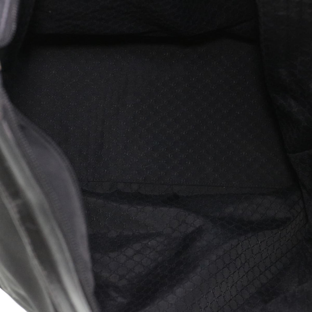 GUCCI Boston Bag Nylon Black ti971