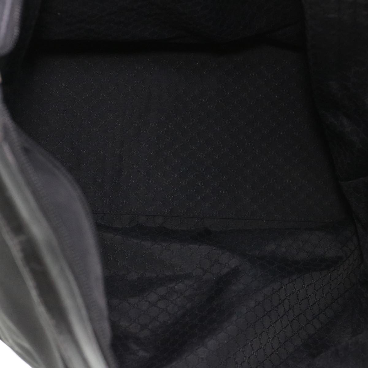 GUCCI Boston Bag Nylon Black ti971