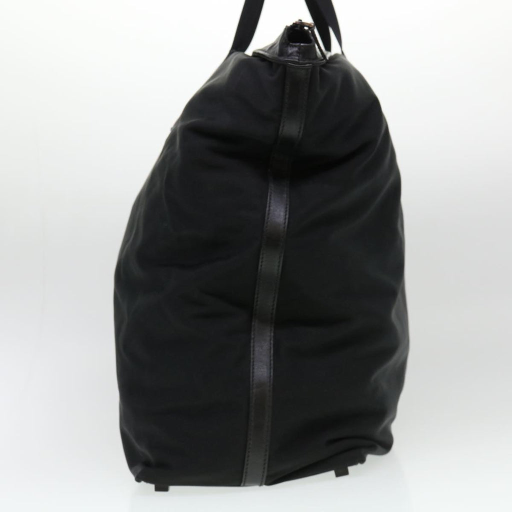GUCCI Boston Bag Nylon Black ti971