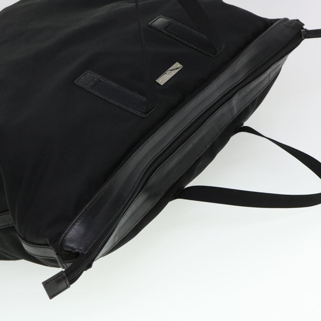 GUCCI Boston Bag Nylon Black ti971