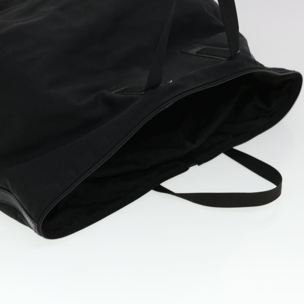 GUCCI Boston Bag Nylon Black ti972