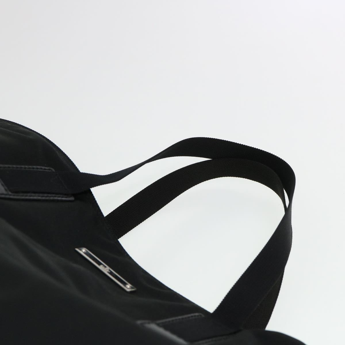 GUCCI Boston Bag Nylon Black ti972