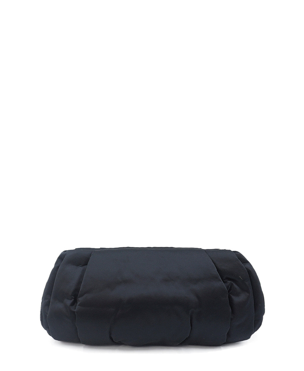 Vintage Nylon Chain Shoulder Bag Black