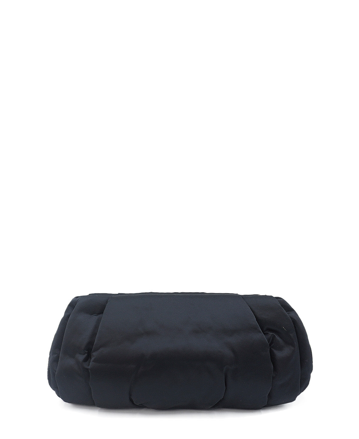 Vintage Nylon Chain Shoulder Bag Black
