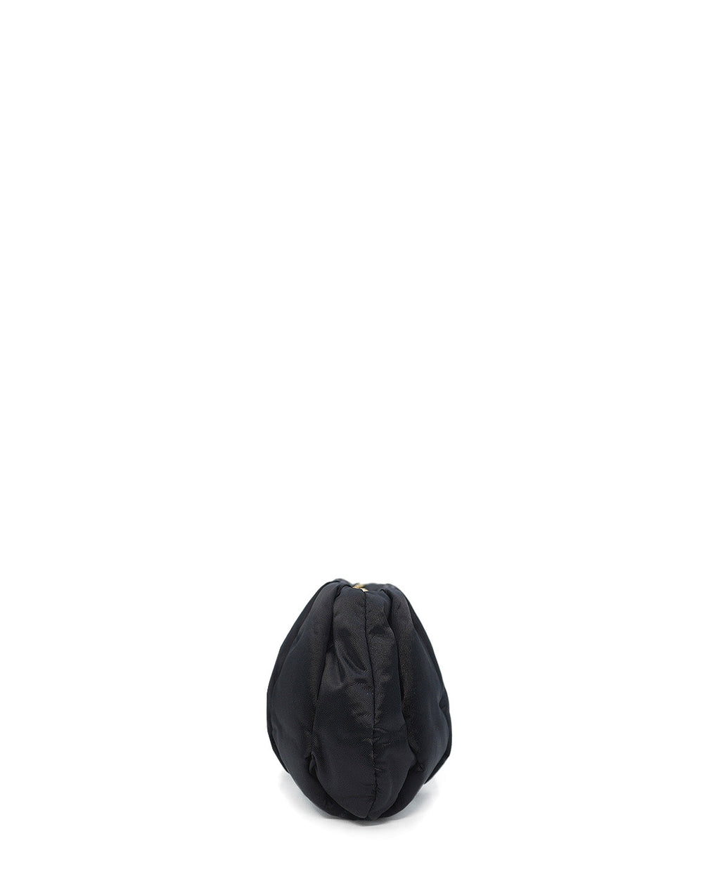 Vintage Nylon Chain Shoulder Bag Black