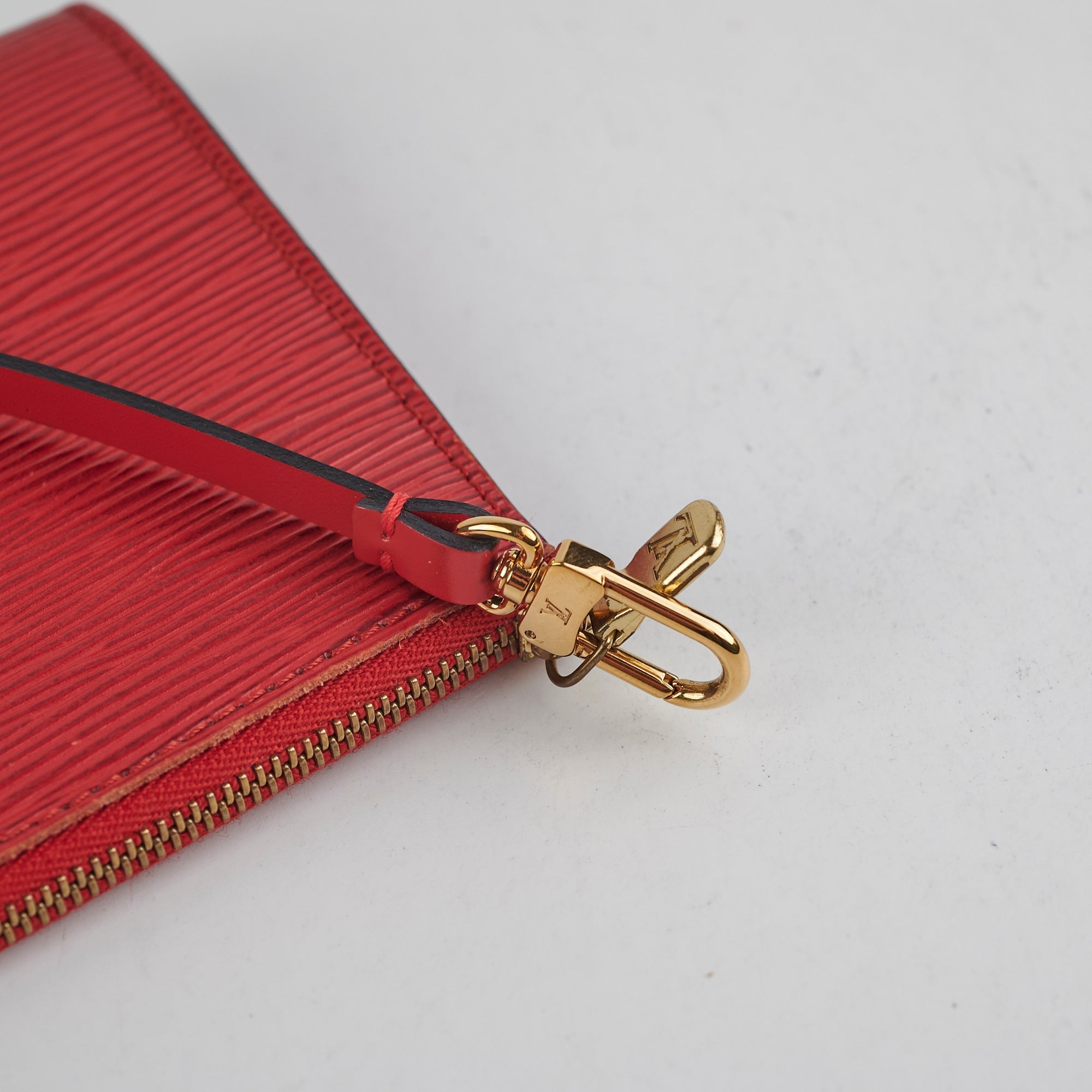 Louis Vuitton Epi Pochette Red