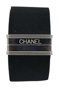 CHANEL 18K white gold and diamond star bracelet Quartz watch