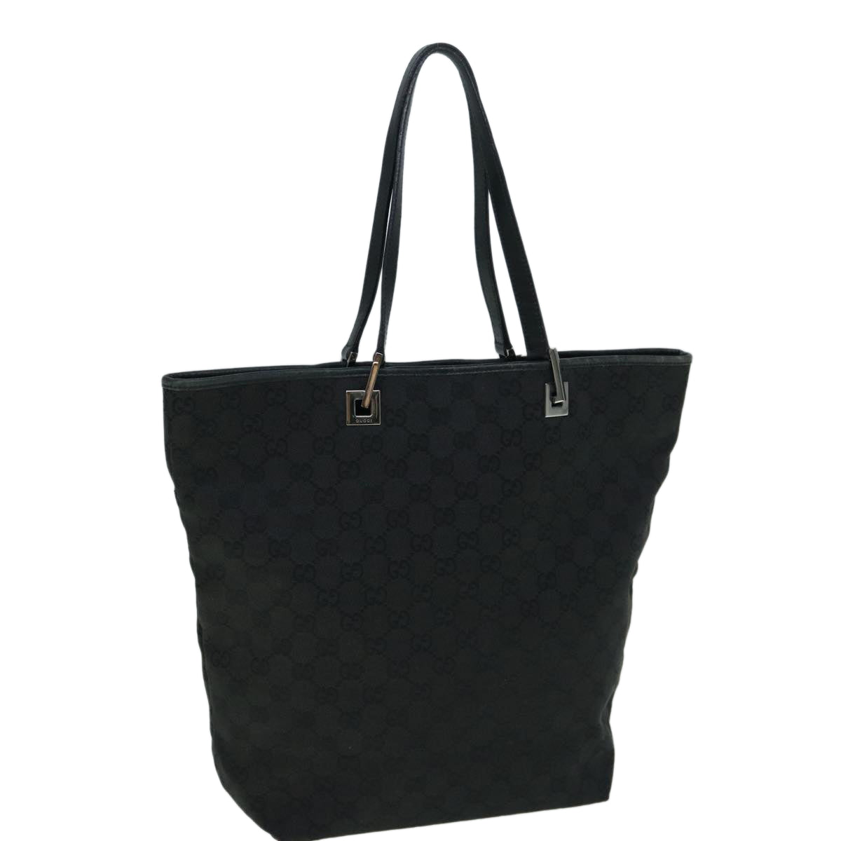 GUCCI GG Canvas Tote Bag Black 31243 uy150