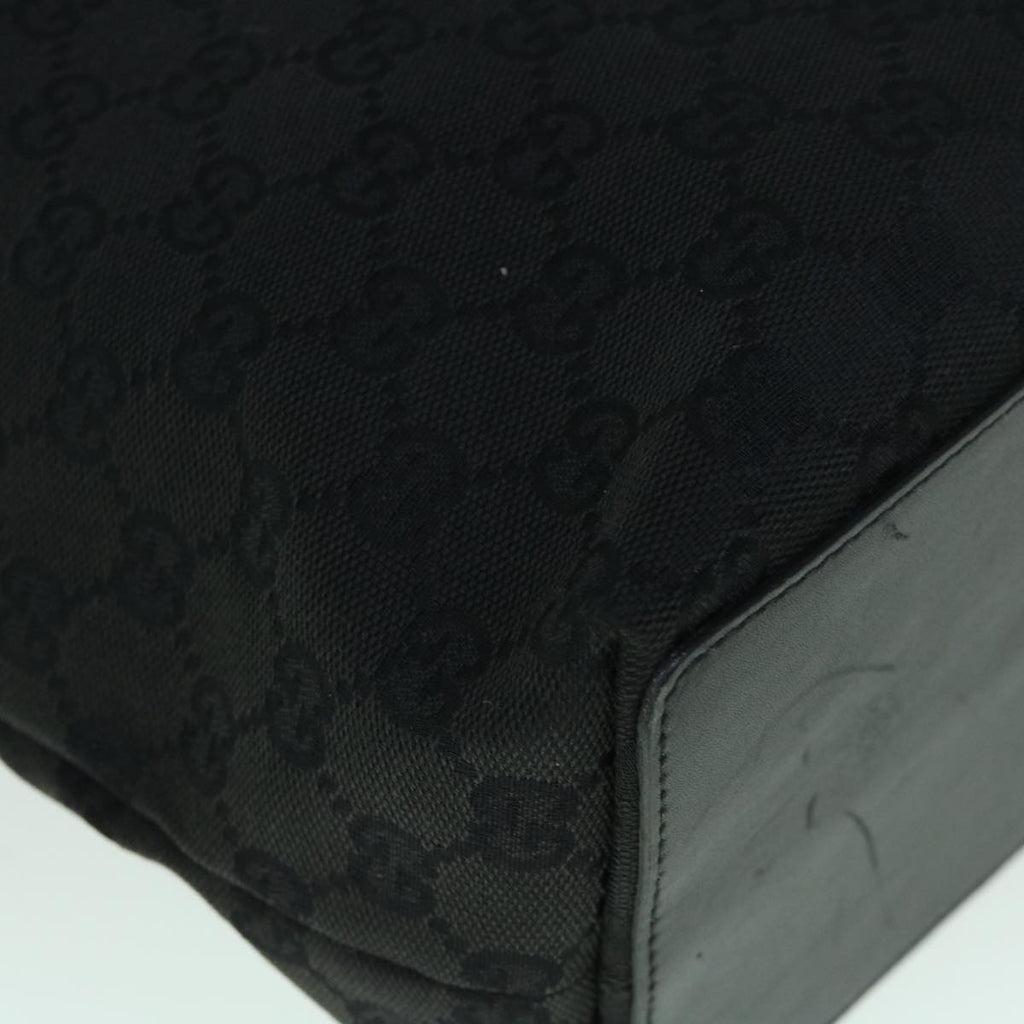 GUCCI GG Canvas Tote Bag Black 31243 uy150